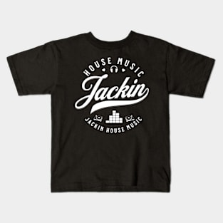 JACKIN  - Jackin House (White) Kids T-Shirt